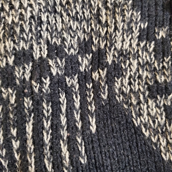 Vintage Nuovo 80's Sweater Black & White - Retro - Picture 2 of 9